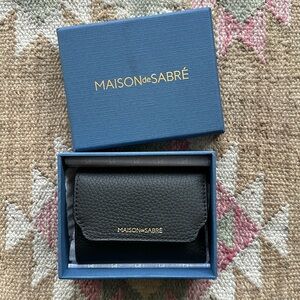 Maison de Sabre Trifold Leather Wallet